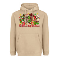 Mushroom jesus the reason for the season Heavyweight Hoodie - MaliasSmallBusiness