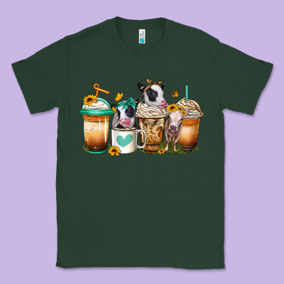 Heifers Coffee Cups Classic Tee Designed By Jasminsmagicworld