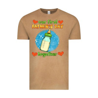 Vintage Camel our first father's day together and baby bottle Vintage Tee - HRA Design Shop