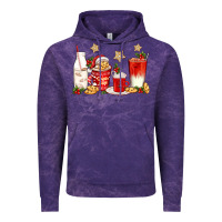 Cloud Purple santa fuel coffee cups Vintage Hoodie - texasbilliewilder