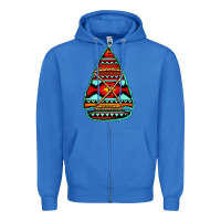 True Royal aztec arrowhead Zipper Hoodie - Jasminsmagicworld