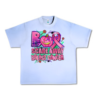 Grape Ice halloween boo with cancer ribbon breast cancer sca Urban Heavy Tee - AdoDesignShop
