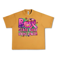 Peanut Butter halloween boo with cancer ribbon breast cancer sca Urban Heavy Tee - AdoDesignShop