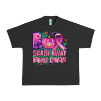 Pigment Black halloween boo with cancer ribbon breast cancer sca Urban Heavy Tee - AdoDesignShop