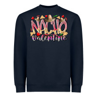Navy nacho valentine Heavyweight Sweatshirt - RacoonDesign