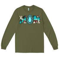 Army Green mom Long Sleeve Tee - JahusDesignShop