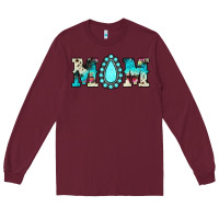 Burgundy mom Long Sleeve Tee - JahusDesignShop