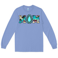 Colony Blue mom Long Sleeve Tee - JahusDesignShop