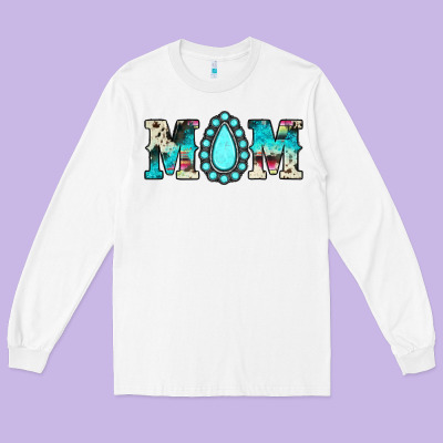 Mom Long Sleeve Tee Designed By Jahusdesignshop