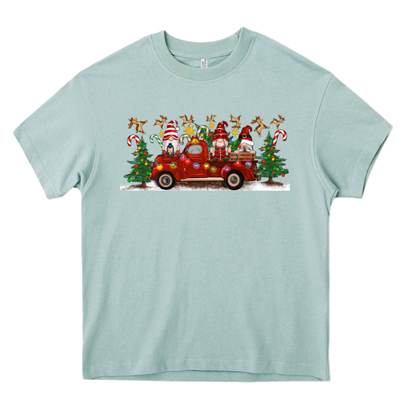 Christmas Gnome Truck Heavy Core Tee by Artiststas | Teevron