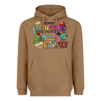 Toasted Coconut teaching is my cardio Heavyweight Hoodie - NancyCooperArtShop