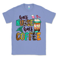 Colony Blue half nurse half coffee Classic Tee - Jasminsmagicworld