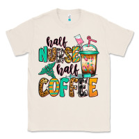 Natural half nurse half coffee Classic Tee - Jasminsmagicworld