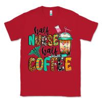 Red half nurse half coffee Classic Tee - Jasminsmagicworld