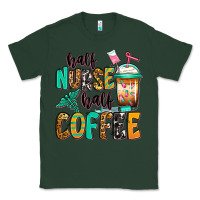 Sports Green half nurse half coffee Classic Tee - Jasminsmagicworld