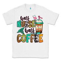 White half nurse half coffee Classic Tee - Jasminsmagicworld