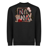 Black nana baseball Heavyweight Sweatshirt - RacoonDesign