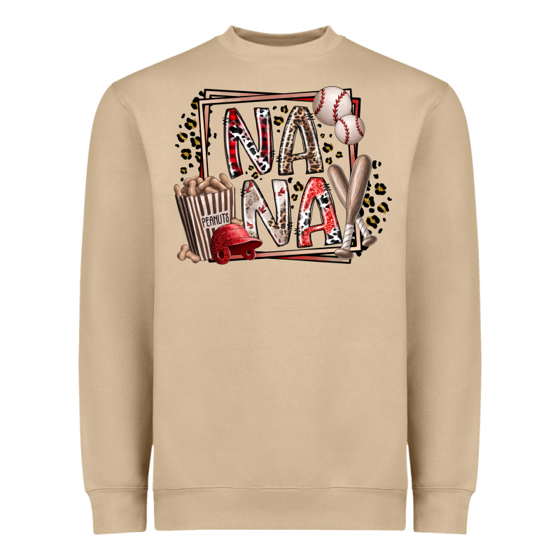 Nana Baseball Heavyweight Sweatshirt by RacoonDesign | Teevron