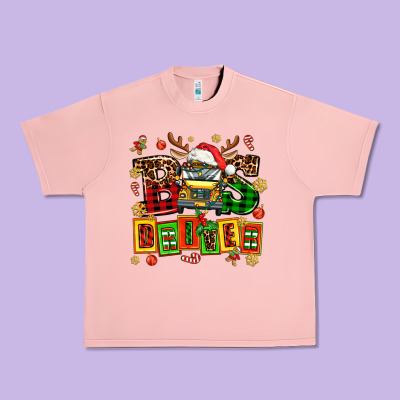 Bus Driver Chrıstmas Urban Heavy Tee Designed By Adodesignshop