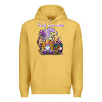 Antique Gold fresh lavender gnome Premium Hoodie - BarkalooDesign