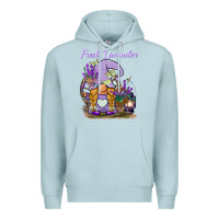 Blue Mist fresh lavender gnome Premium Hoodie - BarkalooDesign