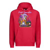 Cardinal fresh lavender gnome Premium Hoodie - BarkalooDesign