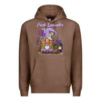 Chestnut fresh lavender gnome Premium Hoodie - BarkalooDesign
