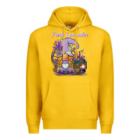 Lemon fresh lavender gnome Premium Hoodie - BarkalooDesign