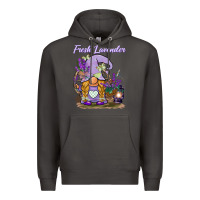 Smoke fresh lavender gnome Premium Hoodie - BarkalooDesign
