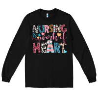 Black nursing is a work of heart Long Sleeve Tee - BundleAndBundleShop