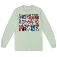 Nursing Is A Work Of Heart Long Sleeve Tee | Teevron