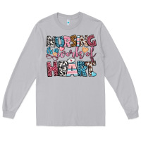 Moon Dust nursing is a work of heart Long Sleeve Tee - BundleAndBundleShop