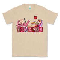 Mushroom valentines day teacher Classic Tee - AdoDesignShop