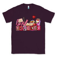 Plum valentines day teacher Classic Tee - AdoDesignShop