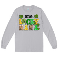 Moon Dust one lucky mama Long Sleeve Tee - AdoDesignShop