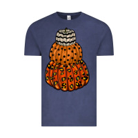Vintage Denim pumpkin halloween Vintage Tee - RacoonDesign