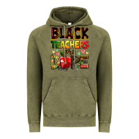 Vintage Olive Black Teacher's are dope juneteenth Vintage Hoodie - Zillion Design Studio