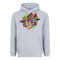 Heather Grey teacher crew Heavyweight Hoodie - NancyCooperArtShop