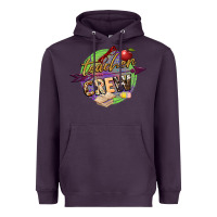 Plum teacher crew Heavyweight Hoodie - NancyCooperArtShop