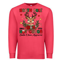 Cardinal north pole hot cocoa Premium Sweatshirt - MaliasSmallBusiness