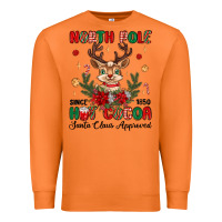 Carrot north pole hot cocoa Premium Sweatshirt - MaliasSmallBusiness