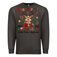 Smoke north pole hot cocoa Premium Sweatshirt - MaliasSmallBusiness