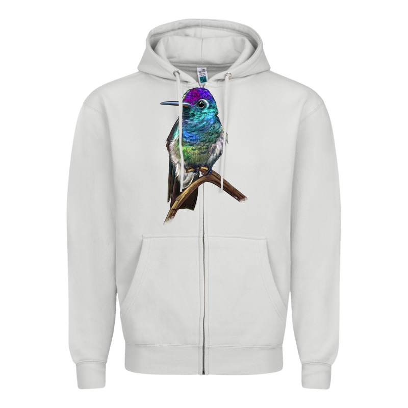 Rivoli`s Hummingbird Zipper Hoodie by LillyAllenDesigns | Teevron