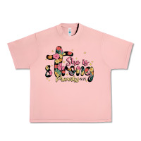 Salmon she is strong proverbs 31 25 Urban Heavy Tee - JahusDesignShop