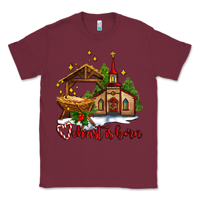 The Church  Chrıst Is Born Classic Tee by AdoDesignShop | Teevron