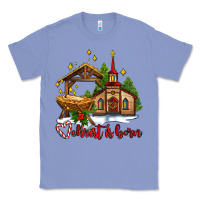 Colony Blue the church  chrıst is born Classic Tee - AdoDesignShop