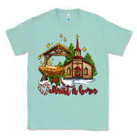 Seafoam the church  chrıst is born Classic Tee - AdoDesignShop