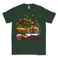 Sports Green the church  chrıst is born Classic Tee - AdoDesignShop