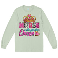 Matcha nurse a title just above queen Long Sleeve Tee - BundleAndBundleShop