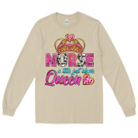 Mushroom nurse a title just above queen Long Sleeve Tee - BundleAndBundleShop